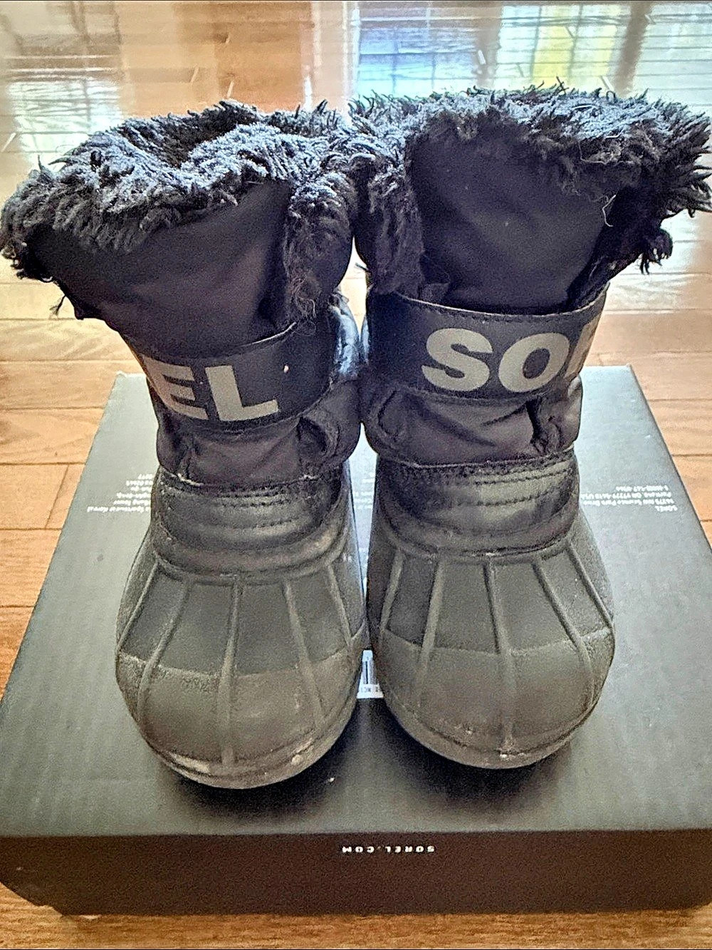 Sorel Tivoli Kids Snow Boots Black Size US 9